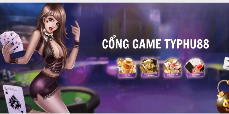 Giao diện cổng game bắt mắt